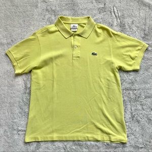 Men’s Green Lacoste Polo